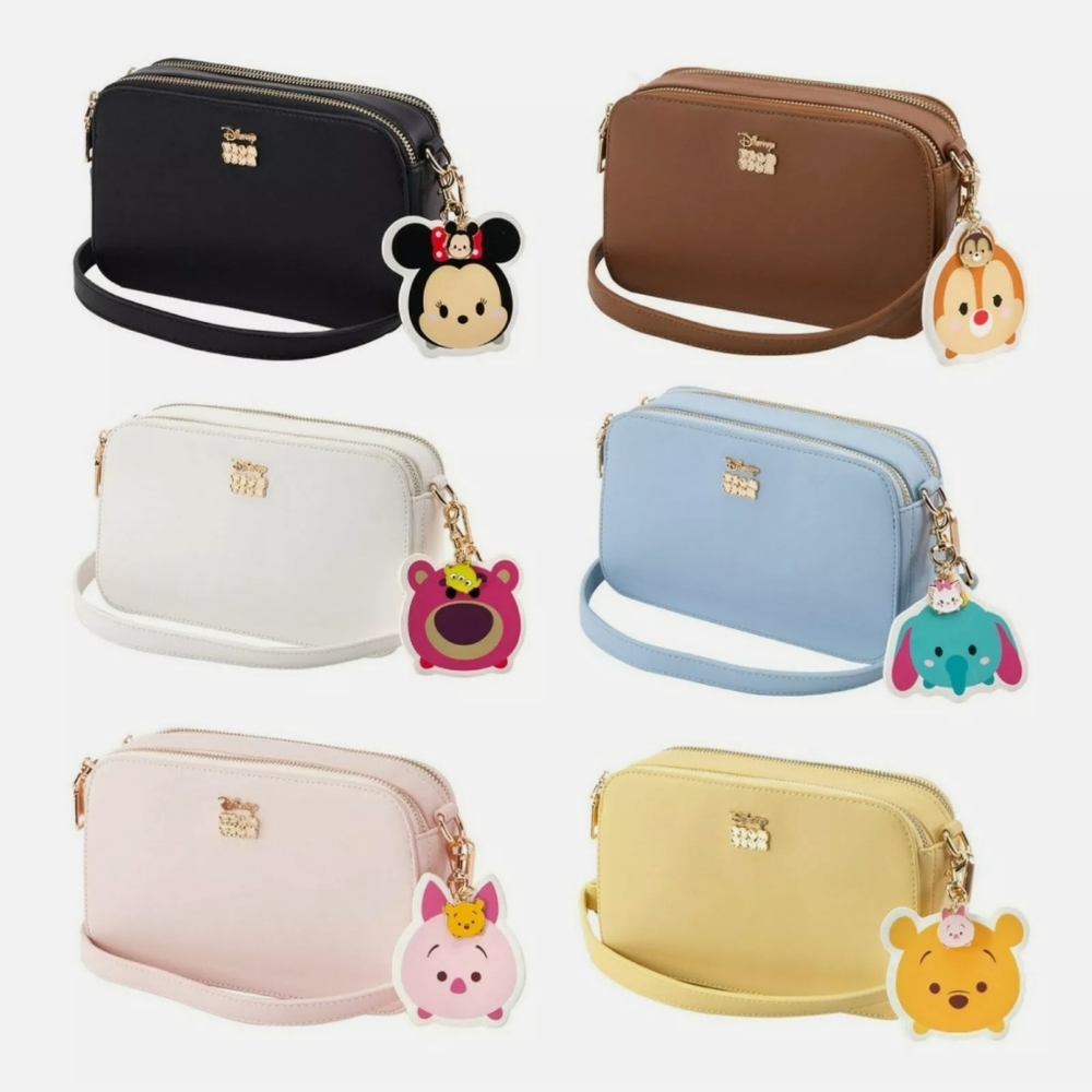Disney Tsum Tsum Leather Crossbody Shoulder bag